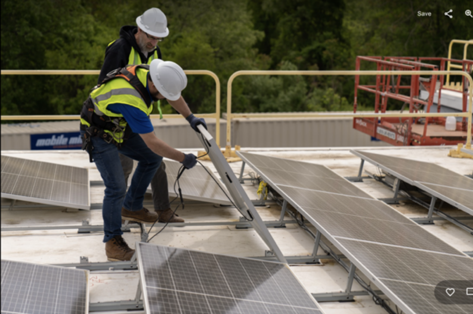 Gridwealth Installs Solar Panel at Ten Mile River Lofts Apartments, 1110 E. Central, Pawtucket, R.I.